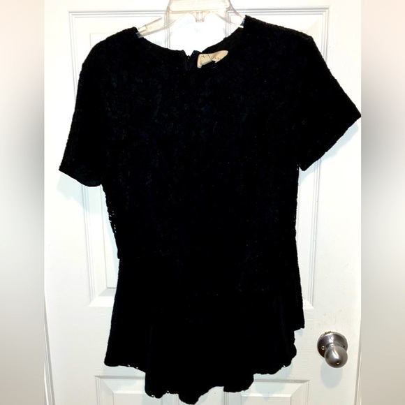 SB by sachin and babi peplum blouse size large woman’s - Picture 1 of 1